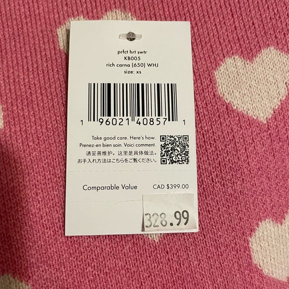 Kate Spade sweater NEW w Tags ๐ - Picture 7 of 7